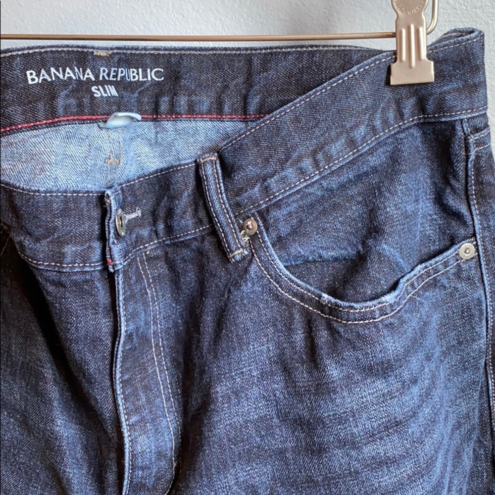 Banana Republic 36x32 slim jeans